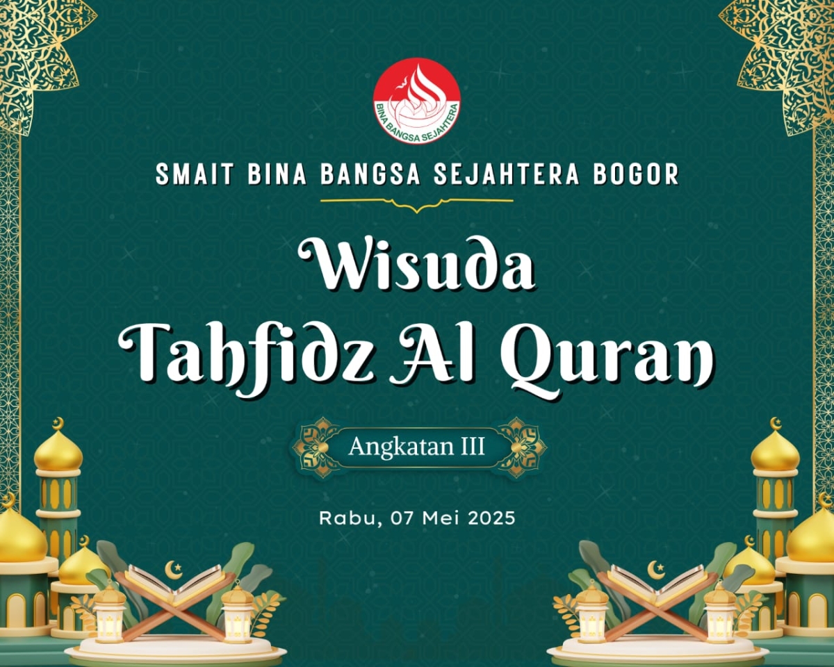 WISUDA TAHFIZ AL QURAN SMA IT BBS ANGKATAN III 2025