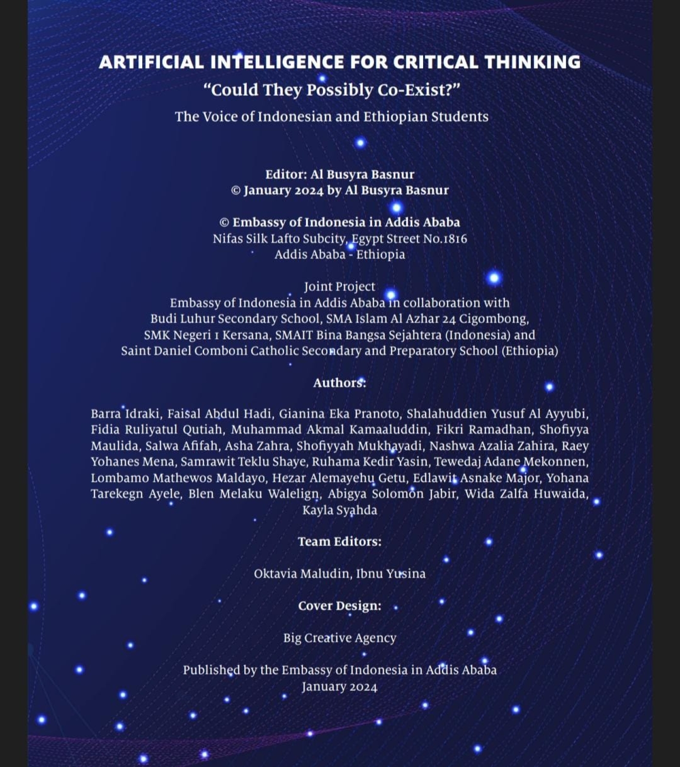 SMA IT BBS - Artificial Intelligence for Critical Thinking