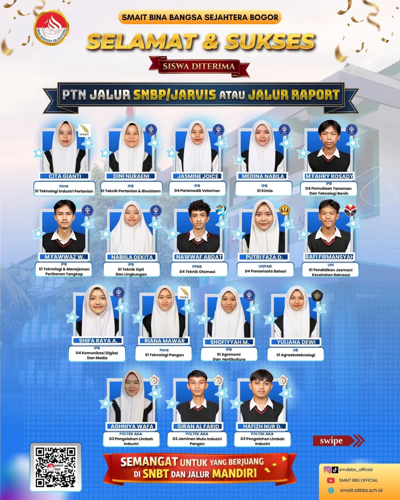 SMAIT BBS : Langkah Awal untuk Semua Pejuang BBS!