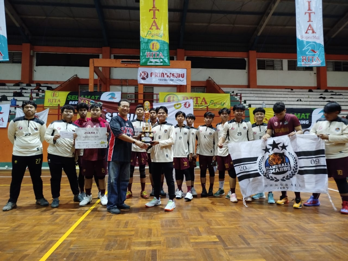 Selamat... Tim Handball SMA IT BBS Raih Prestasi Di Turnamen Satria Handball Open 2025