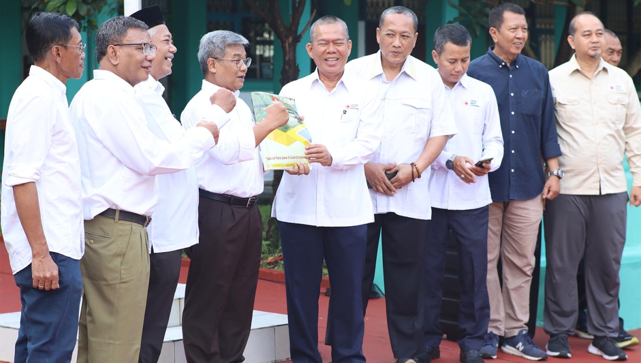 Yayasan Bina Bangsa Sejahtera Berikan Donasi Bulan Dana ke PMI Kota Bogor