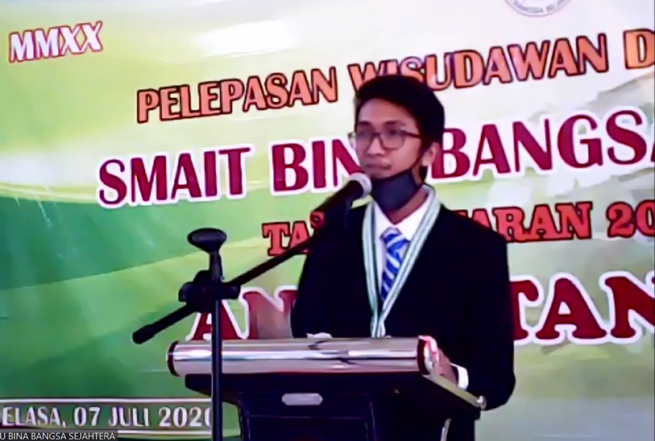 Sambutan Perwakilan Angkatan 23, Farhan XII IPS 1