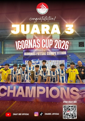 SMAIT BBS Bogor Berhasil Meraih Juara 3 Ajang IGORNAS Futsal Competition 2026 Kota Bogor